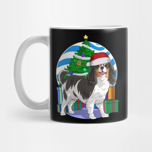 Cavalier King Charles Spaniel Cute Santa Christmas Gift Mug